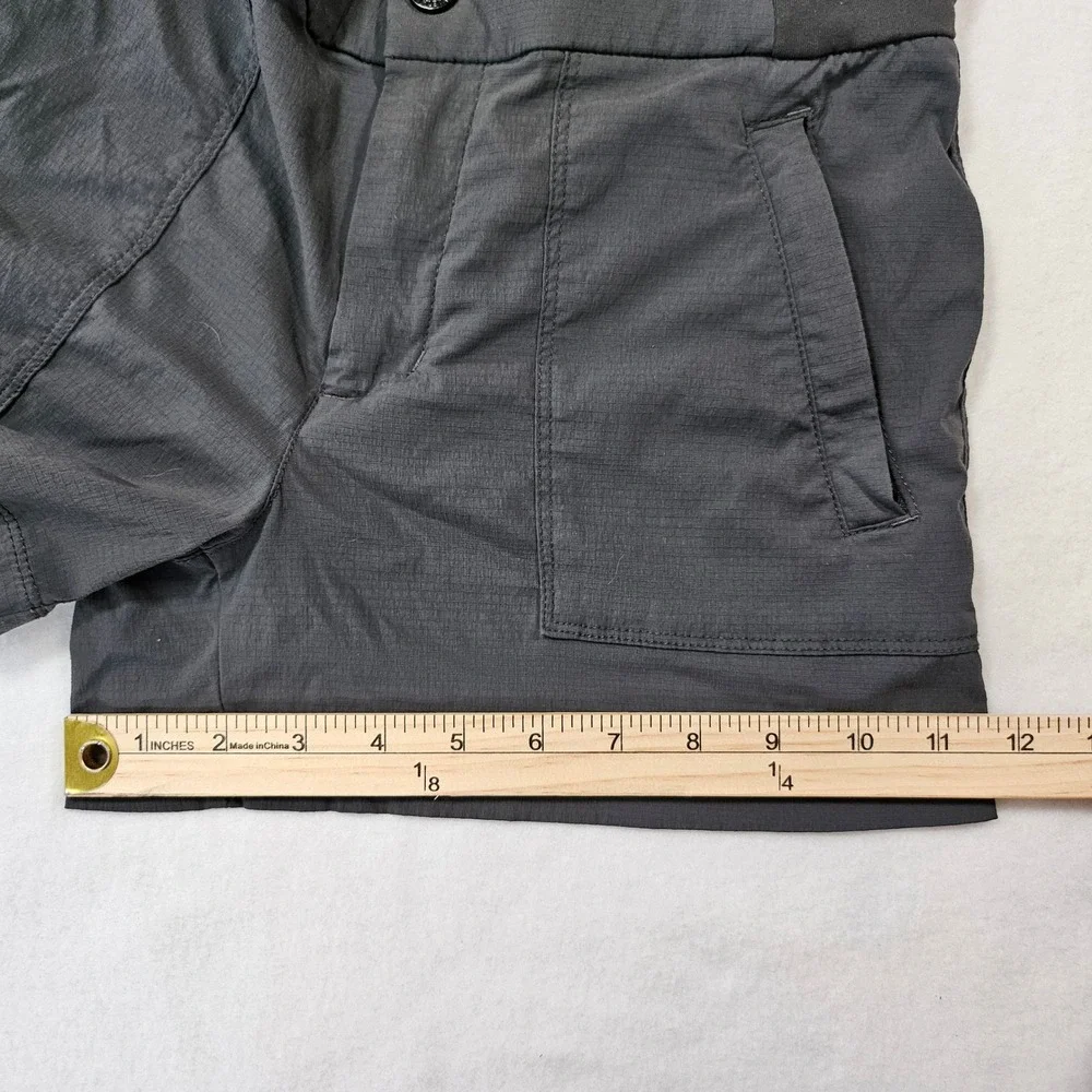 Athleta Trekkie North Shorts Gray Hiking Trekking Outdoor Women Size 2 Gorpcore - Picture 10 of 10